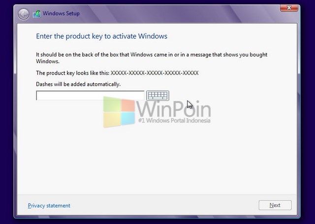 Cara Install Windows 8