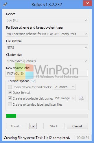 Cara Install Windows XP dengan Flashdisk