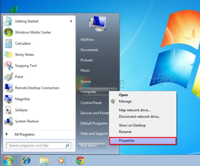 Cara Membuat System Restore Point di Windows 7