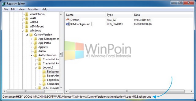 Cara Mengubah Background Logon Screen di Windows 7
