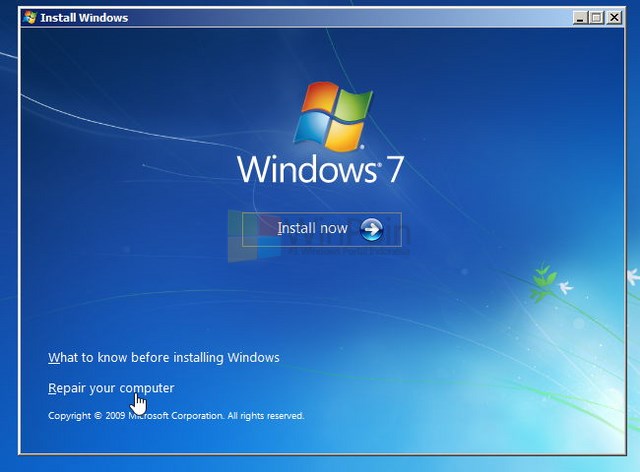 Cara Reset Password Windows 7 atau Windows Vista