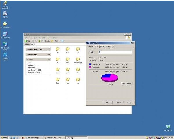 Ext2 FSD (File System Driver)