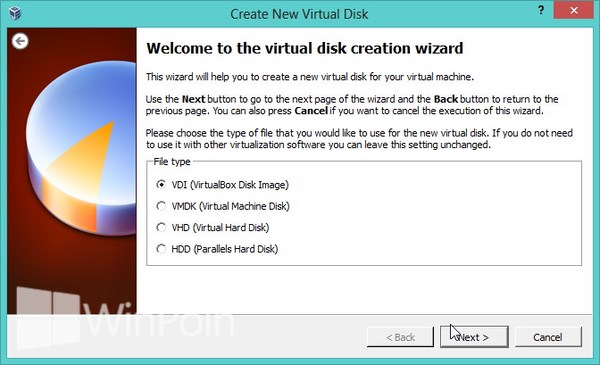 Cara Instal Windows 8 di VirtualBox Bersama Gambar