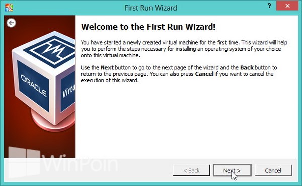 Cara Instal Windows 8 di VirtualBox Bersama Gambar