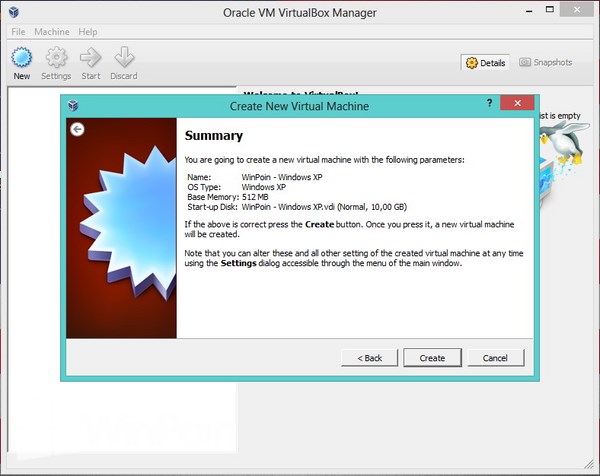 Cara Instal Windows XP di VirtualBox Beserta Gambar