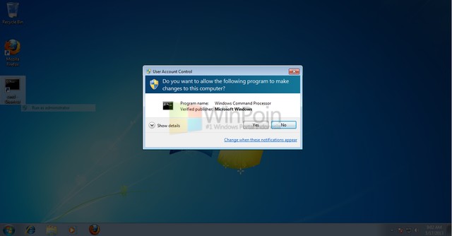 Cara Mengambil Screenshot dari Windows UAC