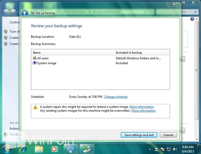 Cara Melakukan Backup Secara Otomatis di Windows 7