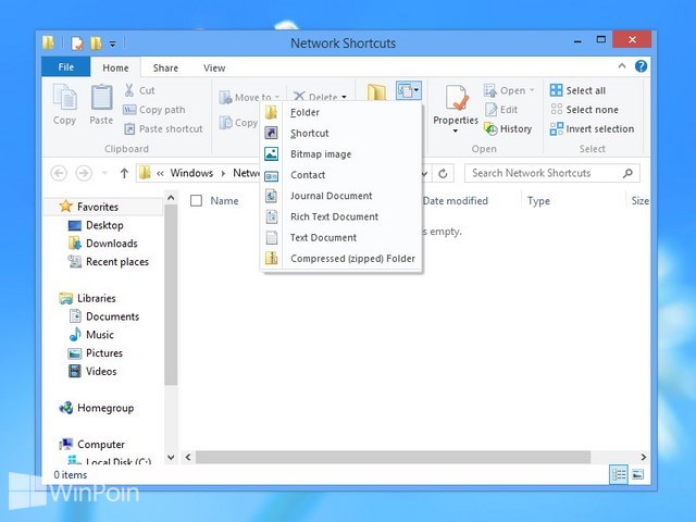 Cara Menambahkan Shortcut pada Windows Explorer di Windows