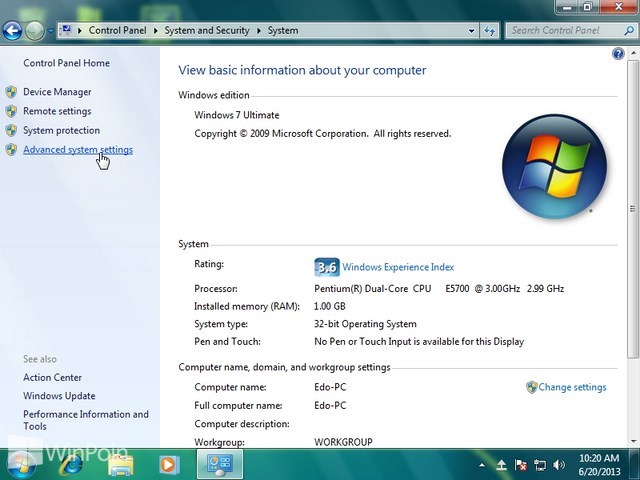 Cara Mengganti Nama Komputer di Windows 7