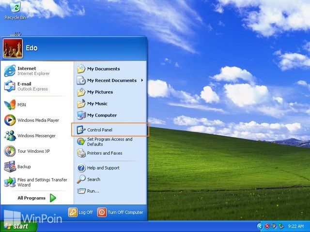 Cara Mengubah Password Komputer di Windows XP