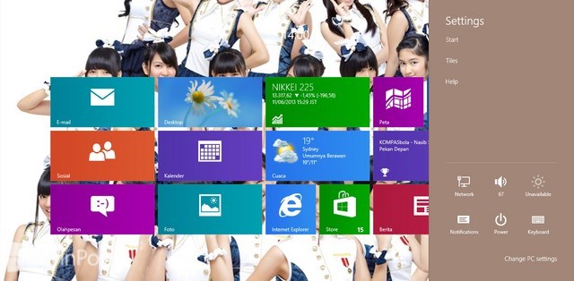 Cara Menggunakan Charm Bar di Windows 8 untuk Pemula