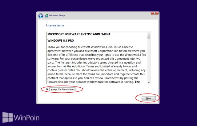 Cara Instal Windows 8.1