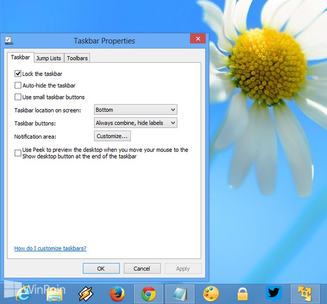 Customize Your Taskbar Windows Vista