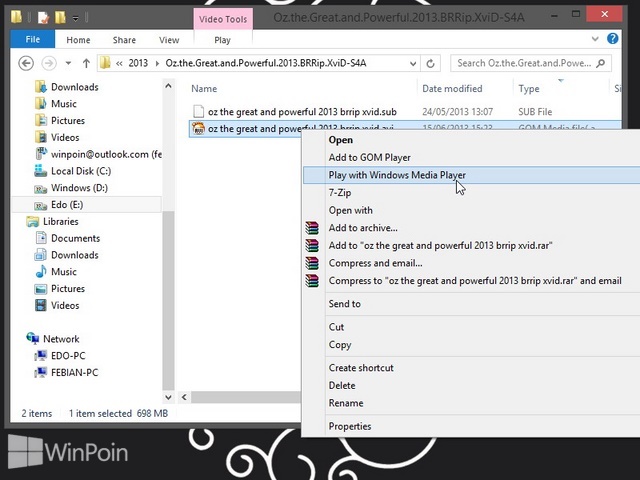 Cara Memasukkan Subtitle pada Windows Media Player