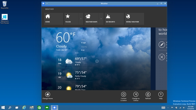 Inilah 7 Fitur Windows 10 Preview yang Diungkapkan Langsung Oleh Microsoft