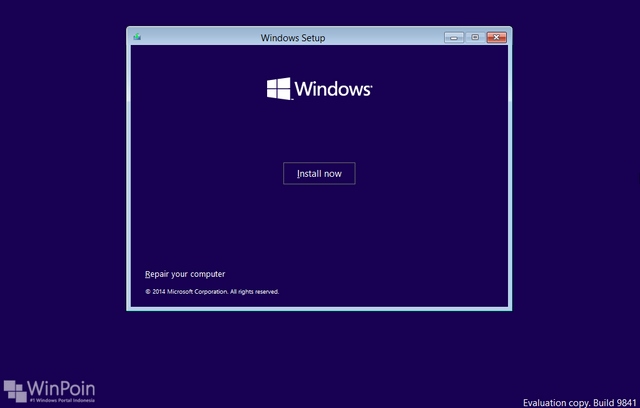 Cara Install Windows 10 Preview Dual Boot dengan Windows 7 / 8 / 8.1