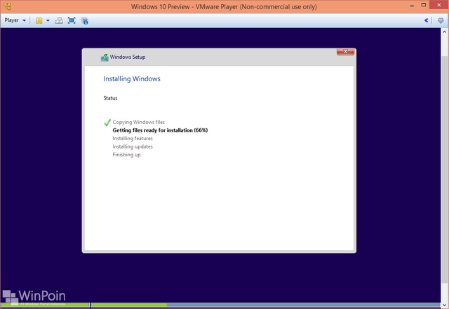 Cara Install Windows 10 Preview di VMware (Beserta Gambar)