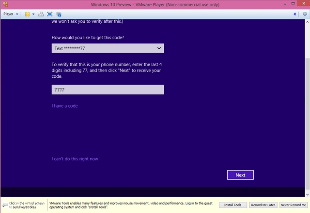 Cara Install Windows 10 Preview di VMware (Beserta Gambar)