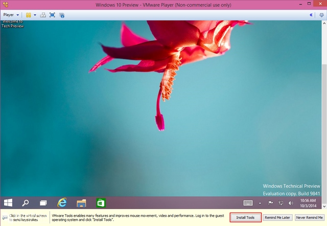 Cara Install Windows 10 Preview di VMware (Beserta Gambar)