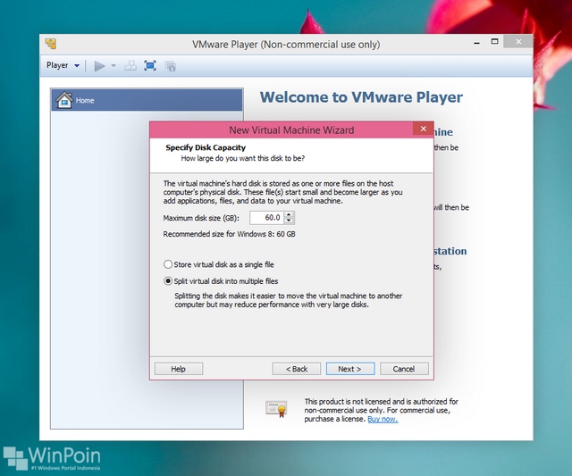 Cara Install Windows 10 Preview di VMware (Virtual Machine)