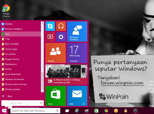Inilah 16 Fitur Baru di Windows 10 Preview Build 9901