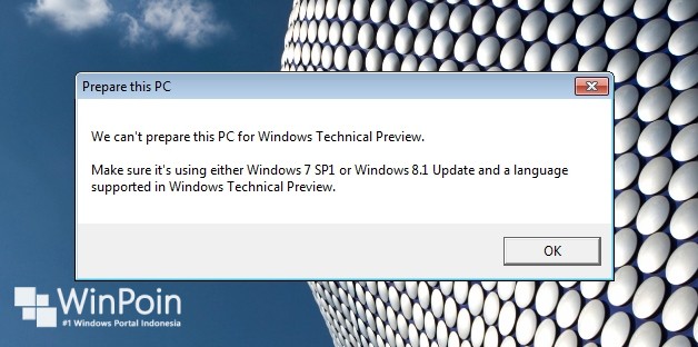 Windows 10 Preview Upgrade Tool