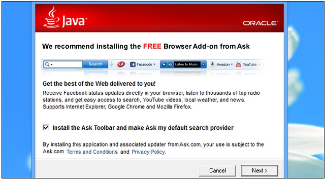 Ya, Windows Akhirnya Tahu Kalau Ask Toolbar Adalah Malware!