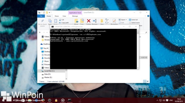 Cara Mengambil Screenshot Login Screen di Windows 10