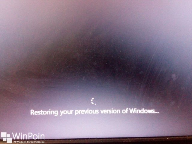 Cara Downgrade Windows 10 ke Windows 8.1
