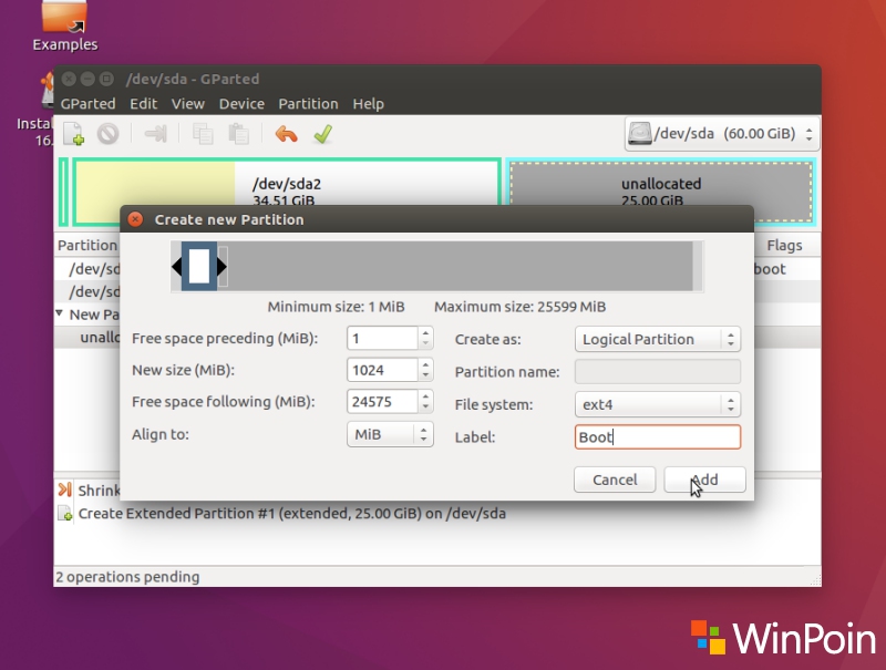 Cara Dual Boot Ubuntu 16.04 LTS dan Windows 10 (Full Tutorial)