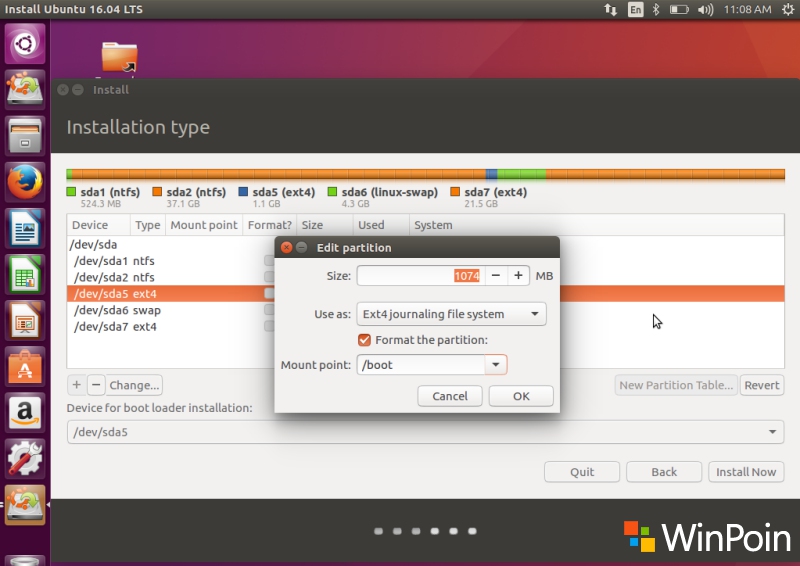 Cara Dual Boot Ubuntu 16.04 LTS dan Windows 10 (Full Tutorial)