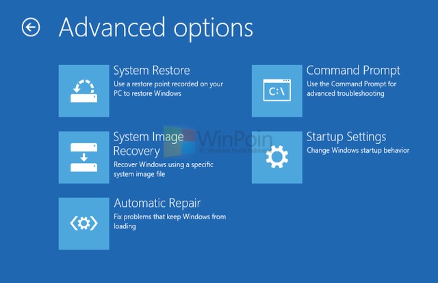 Fitur System Image Recovery Dihilangkan dari Windows Blue?