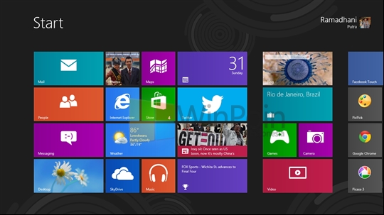 Cara Merubah Jumlah Baris Pada Tile Start Screen di Windows 8