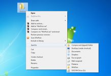 Cara Cepat Menambah Opsi Baru Pada Menu Send To di Windows 7