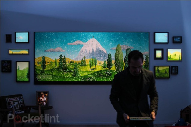 Inilah TV WideScreen Terbesar di Dunia buatan Microsoft