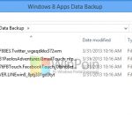 Windows 8 App Data Backup 1.0.0.0