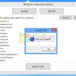 Windows 8 App Data Backup 1.0.0.0