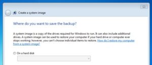 Apa beda System Restore dan System Image Backup?