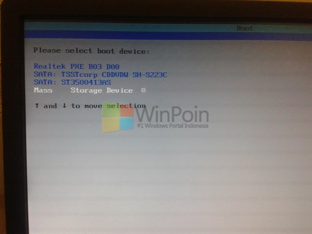 Cara Instal Windows 8 dengan Flashdisk