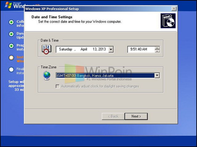 Cara Install Windows XP Dengan Mudah