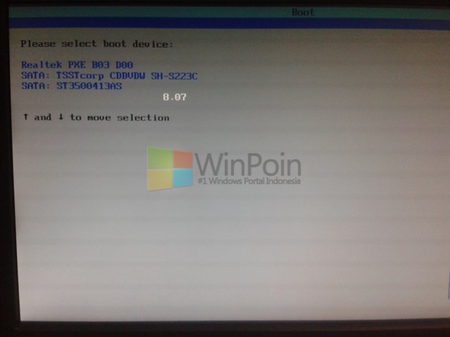 install win xp from usb