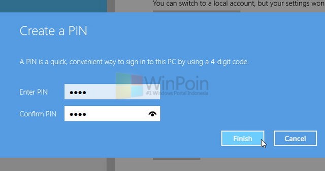 Cara Mengaktifkan dan Mematikan PIN di Windows 8
