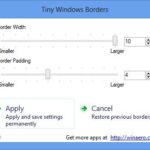 Tiny Windows Borders