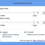 Tiny Windows Borders