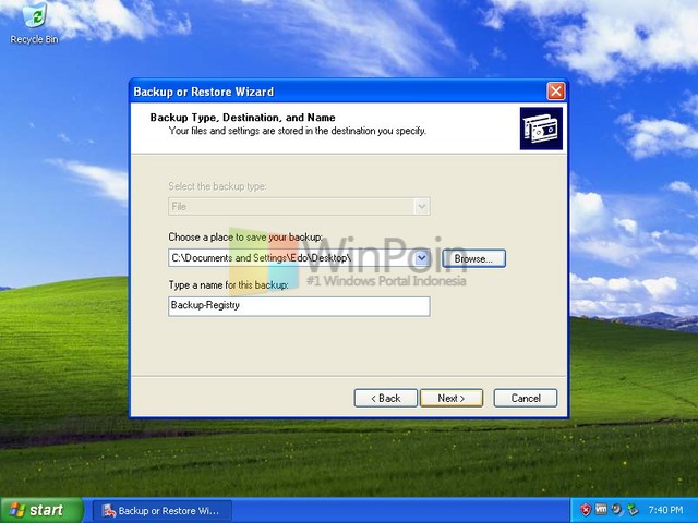 Cara Backup Registry di Windows XP, Vista, 7 dan 8