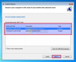 Cara Restore Windows 7 dengan System Restore
