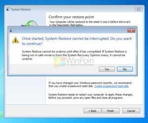 Cara Restore Windows 7 dengan System Restore