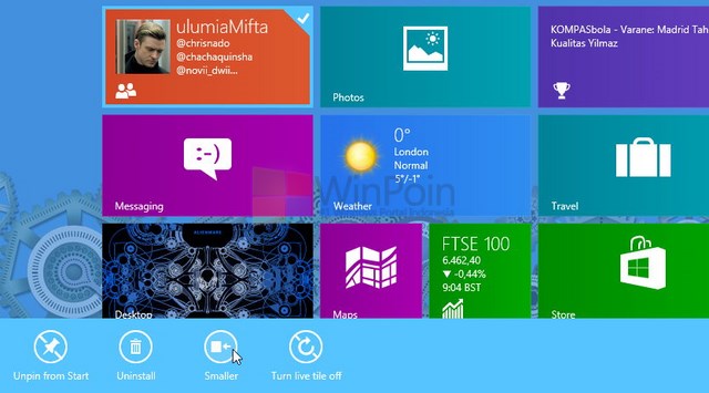 Cara Untuk Memperindah Windows 8 di Bagian Start Screen