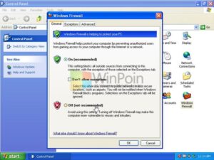 Tutorial Lengkap Cara Setting Firewall di Windows XP