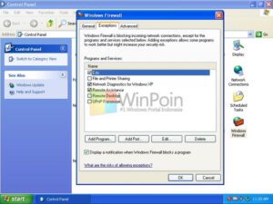 Tutorial Lengkap Cara Setting Firewall di Windows XP